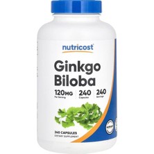 Nutricost Ginkgo Biloba 120 Mg 240 Kapsül