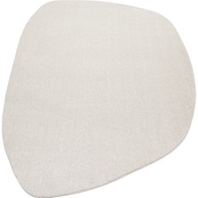 Eko Halı Zen Amorf 01 Light Stone Özel Şekilli Kesim Yumuşak Dokulu Hav Vermeyen Sıkı Dokuma Makine Halısı