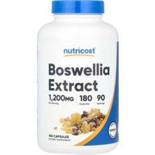 Nutricost Boswellia Extract 65% Boswellic Acid 1,200 Mg 180 Kapsül