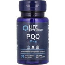 Life Extension Pqq 20 Mg. 30 Vegeterian Capsules