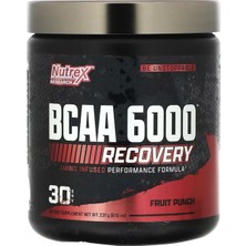 Nutrex Bcaa 6000, Recovery, Meyve Yumruğu, 8,15 Oz (231 G)