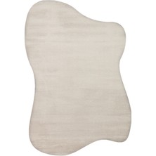 Eko Halı Zen Amorf 01 Dark Stone Özel Şekilli Kesim Yumuşak Dokulu Hav Vermeyen Sıkı Dokuma Makine Halısı