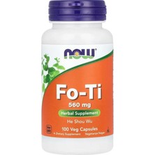 Now Foods Fo-Ti, 560 Mg, 100 Veg Capsules