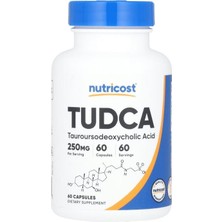 Nutricost Tudca 250MG, 60 Capsul. Usa Version. Tr Tek Yetkili Satıcısından.