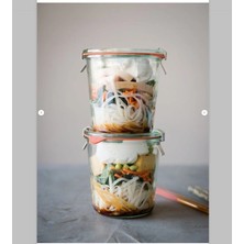 Es Dekor 580 ml Mold Set ( 2 Adet ) Wcktop Kavanoz Mutfak Saklama Düzenleme