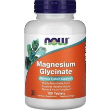 Now Foods Magnesium Glycinate 180 Tablet