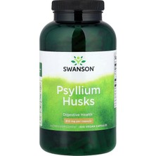 Swanson Psyllium Husks, 610 Mg, 300 Capsules
