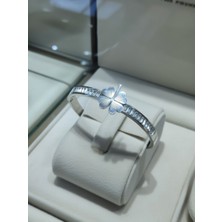 Jade'm Gold Çelik Altın Kaplamalı Dört Yapraklı Yonca Kelepçe