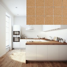 Makta ® Perde Paravan | Lazer Kesim Ahşap Sarkıt Seperatör, 4'lü Panel Levha Seti