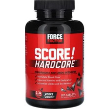 Force Factor Score! Hardcore®, Performance And Libido Intensifier, 120 Tablets