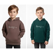 İnebolu Kids Kapüşonlu Tarz Sweatshirt 2 Li Erkek Çocuk