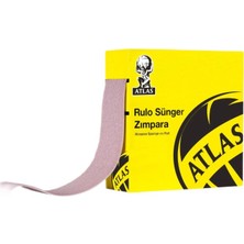 Atlas Gold Rulo Sünger Zımpara 115 mm x 25 mt | 150 Kum
