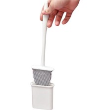 Ecovibe Wc Banyo Klozet Fırçası Duvara Monte Wc Tuvalet Temizlik Fırçası Tuvalet Süpürgesi Pratik Kullanım