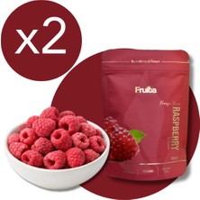 Fruita Ahududu X2 Dondurularak Kurutulmuş Çıtır Meyve - 2'li Paket - Freeze Dried 40GR