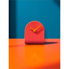 Decoroma Dekoratif Masa Saati – Renkli ve Modern | El Yapımı