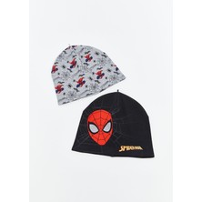 Lc Waikiki Yeni Sezon Spider-Man Baskılı Erkek Çocuk Bere 2'li