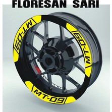 Beta Moda Hub Motosiklet Jant Şeridi Yamaha MT09 Sağ-Sol/ön-Arka