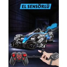 Yıldırım Oyuncak Uzaktan Kumandalı Bilek Sensörlü Buhar Atabilen LED Işıklı Drift Atabilen Çok Yönlü Yarış Arabası