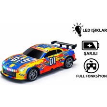 AnDen Toys Uzaktan Kumandalı Kontrollü Şarjlı Full LED Işıklı Araç  1:20 2:4ghz