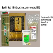 Nettenyolla Sushi Seti 4 Lü (nori,mat,prinç,wasabi 50 / Suşi Seti