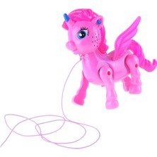 Mixoyuncak Oyuncak Kanatlı Boynuzlu At Pembe 15 cm