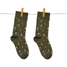 hippopants Coffee Time! Pamuk Çorap