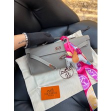 Hermes Logo Detaylı Ithal Çanta