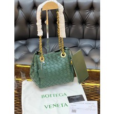 Bottega Logo Detaylı Ithal Çanta