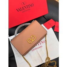 Valentino Garavani Logo Detaylı Ithal Çanta