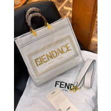 Fendi Logo Detaylı Ithal Çanta