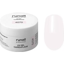 Runail Professional Protez Tırnak Jeli Uv Builder Gel Porcelain French Açık Beyaz Pembe 15GR. 4070