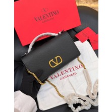 Valentino Garavani Logo Detaylı Ithal Çanta