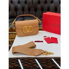 Valentino Garavani Logo Detaylı Ithal Çanta