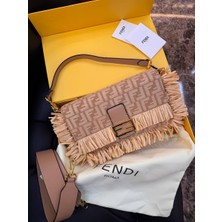 Fendi Logo Detaylı Ithal Çanta