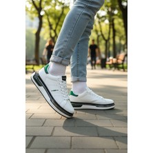 Enoch Erkek Günlük Spor Ayakkabı Kapsül Tabanlı Sneaker Yazılı ve Suya Dayanıklı Model
