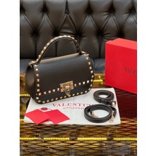 Valentino Garavani Logo Detaylı Ithal Çanta