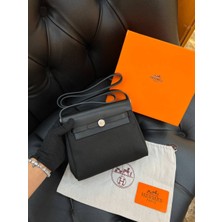 Hermes Logo Detaylı Ithal Çanta