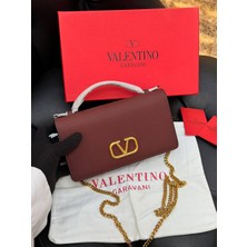 Valentino Garavani Logo Detaylı Ithal Çanta