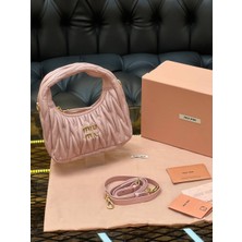 Miu Logo Detaylı Ithal Çanta