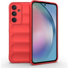 Mobixa Samsung Galaxy A55 Kılıf Oyuk Tasarımlı ve Içi Kadife Telefonu Çizmeyen Pureguard Premium Silikon Kapak