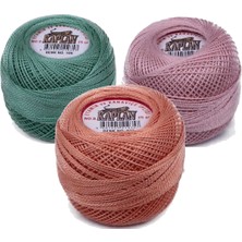 FRY 3 Adet Kaplan Etamin ve Kanaviçe Ipi 8 No Kod/renk: 109 - 202 - 922 - Ryl