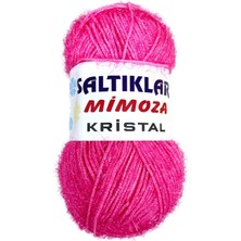 FRY 1 Adet Mimoza Kristal Işıltılı Şal Patik Yelek Ipi 16