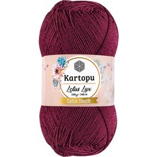 FRY 1 Adet Lux Bikini Büstiyer Bluz Simli Örgü Ipi K747 Vişne