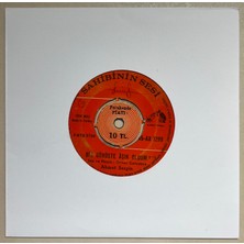 Sahibinin Sesi Ahmet Sezgin Bir Görüşte Aşık Oldum - Benimde Canım Yokmu?  45 Lik Plak (Orijinal Dönem Baskı)