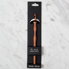 FRY La Mia Rosewood 5.5 mm 15.5 cm Ahşap Yün Tığ