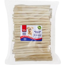 Esca Food Beyaz Burgu Kemik 12 cm - 100'LÜ 500 gr Köpek Ödül Maması