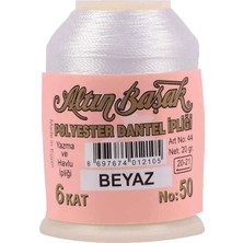 FRY Altınbaşak Oya ve Dantel Ipi 20 gr - Royaleks - No: Beyaz