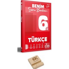 Benim Hocam Yayınları Benim Hocam 6. Sınıf Türkçe Soru Bankam + Telefon Standı