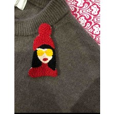 Leovia El Yapımı Broş