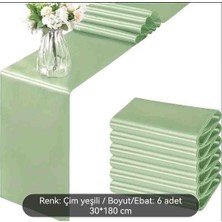 Ayzen Home Saten Masa Koşucu, Runner 30X180